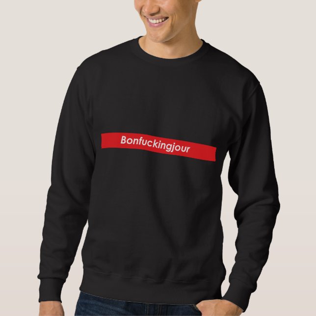 Sweatshirt Jour Crewneck de ******* de fève (Devant)