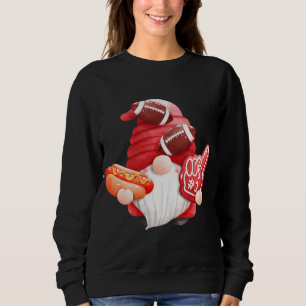 Sweatshirt Jour de jeu Football Gnome Maman Papa Référentiel