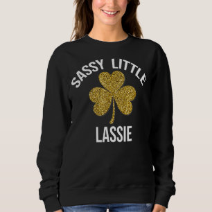 Sweatshirt Jour de la Saint Patrick Enfants Toddler Sassy Lit