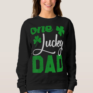 Sweatshirt Jour de la Saint Patrick Pyjamas Un Lucky Papa Sha