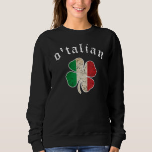 Sweatshirt Jour de la Saint Patrick Shirt irlandais O'talian 