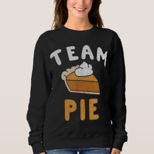 Sweatshirt Jour de l'Escouade de l'Équipe citrouille de tarte