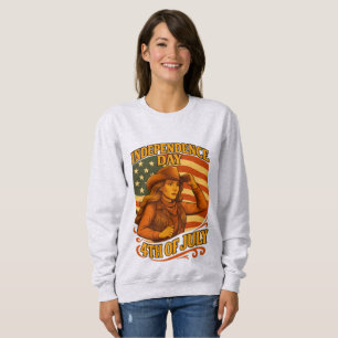 Sweatshirt Jour de l'indépendance