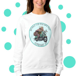 Sweatshirt Jour de Spunky Old Broads 1er février