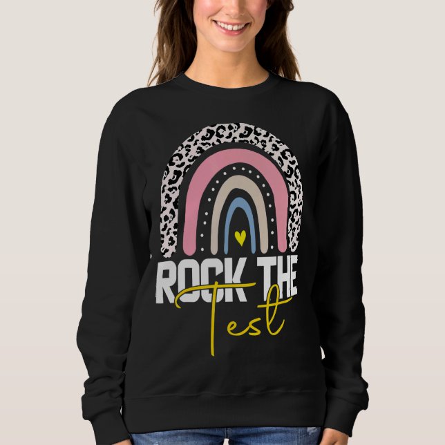 Sweatshirt Jour de test Jour de test Enseignants Jour de test (Devant)