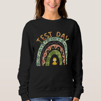 Sweatshirt Jour de test Rock le test Jour de test enseignant