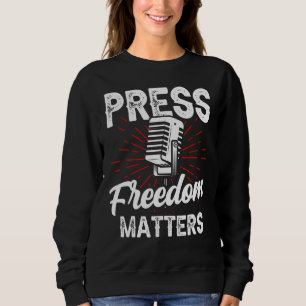 Sweatshirt Journalisme des droits des journalistes - La liber