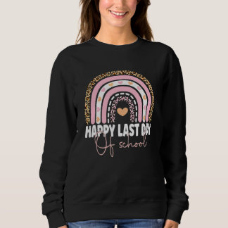 Sweatshirt Joyeuse Dernière Journée D'Enseignant Diplôme D'Ét
