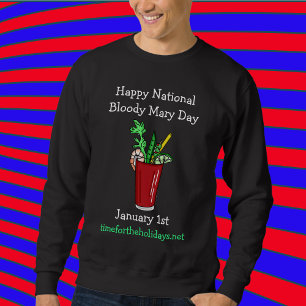 Sweatshirt Joyeuse Journée nationale du sang Marie 1er janvie