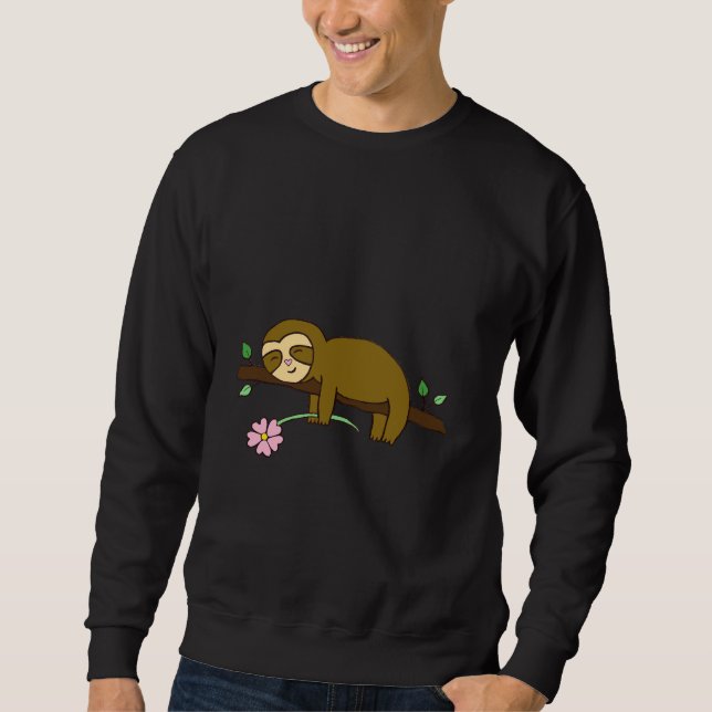 Sweatshirt Joyeuse Sloth 86 (Devant)