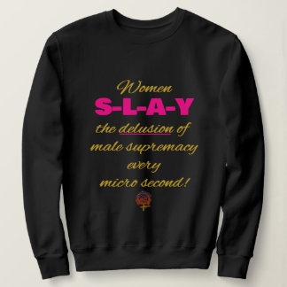 Sweatshirt Joyeuses femmes aspergent l'illusion de la supréma