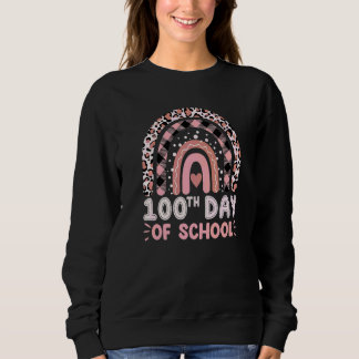 Sweatshirt Joyeux 100e jour d'école 100 jours plus intelligen