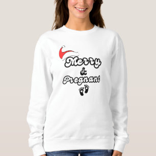 Sweatshirt Joyeux et enceinte