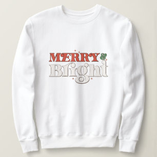 Sweatshirt Joyeux et lumineux noël