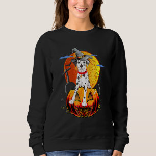 Sweatshirt Joyeux Halloween Dalmatiens Halloween