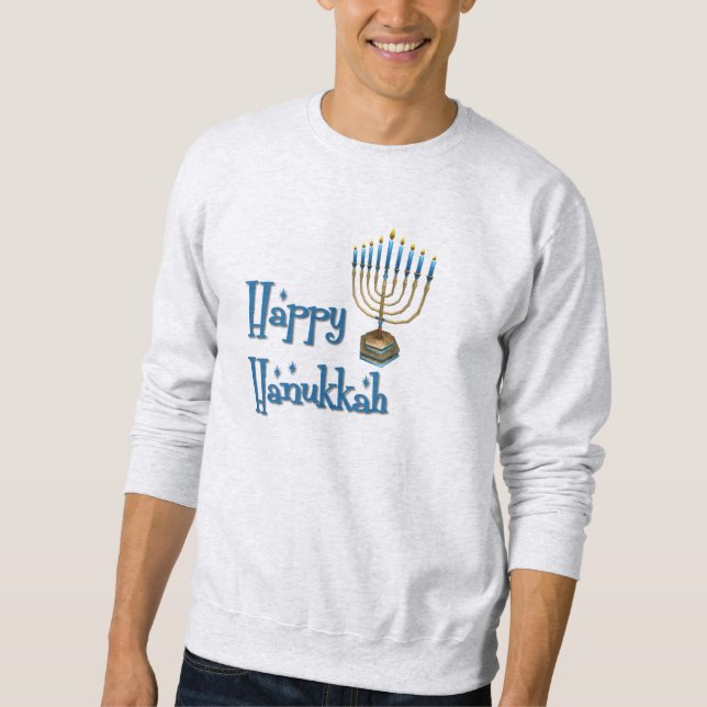 Sweatshirt Joyeux Hanoukka (Devant)