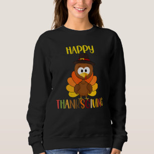 Sweatshirt Joyeux Jour de la Turquie Thanksgiving Matching Fa