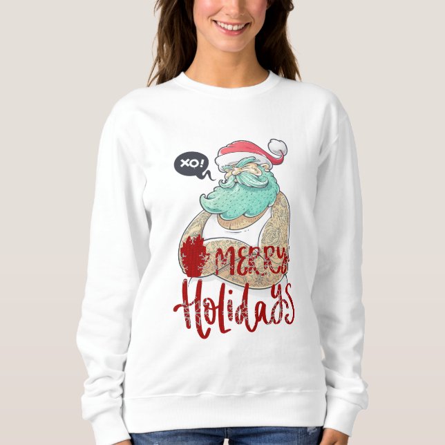 Sweatshirt joyeux noël (Devant)