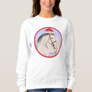 Sweatshirt Joyeux Noël Cheval