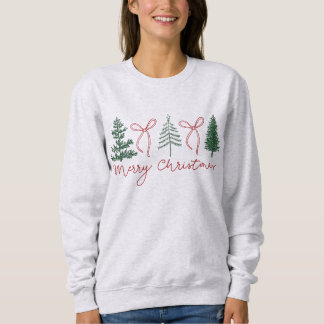 Sweatshirt Joyeux Noël Coquette Prépa