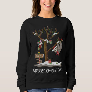 Sweatshirt JOYEUX NOËL des femmes de POLONAIS de PARESSE