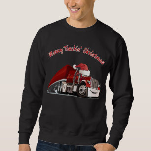 Sweatshirt Joyeux Noël en camion
