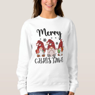 Sweatshirt Joyeux Noël Gnomies Gnomes de Noël