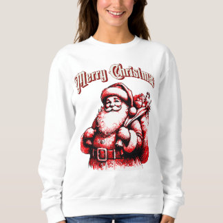 Sweatshirt Joyeux Noël Père Noël Sack of Presents