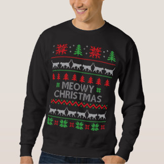 Sweatshirt Joyeux Noël (style Chat)