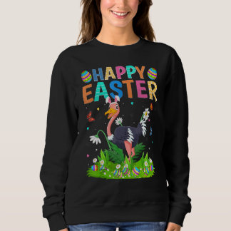 Sweatshirt Joyeux oeuf de lapin de Pâques Funny Oiseau d'autr