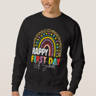 Sweatshirt Joyeux Premier Jour D'École Retour À L'École Arc-E