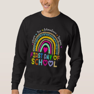 Sweatshirt Joyeux premier jour d'école Retour à l'école Ense