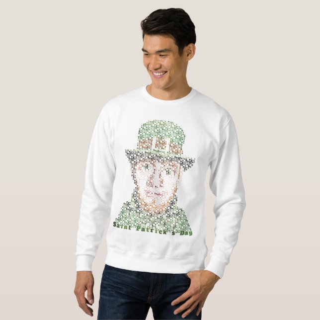 Sweatshirt Joyeux saint patrick ! (Devant entier)