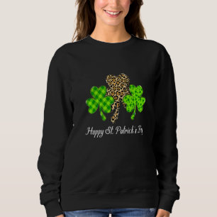 Sweatshirt Joyeux Saint Patrick S Day Shamrocks Buffalo Pla
