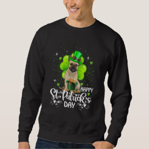 Sweatshirt Joyeux Shamrock de Chien de Chien de Chien de Chie