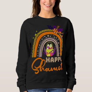 Sweatshirt Joyeux Shavuot juif arc-en-ciel Juifs Juifs Juifs 