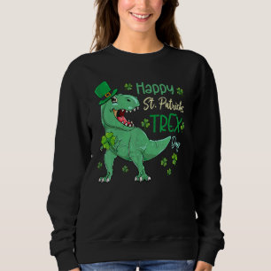 Sweatshirt Joyeux St Pat T Rex Saint Patrick's Day Dinosaur B