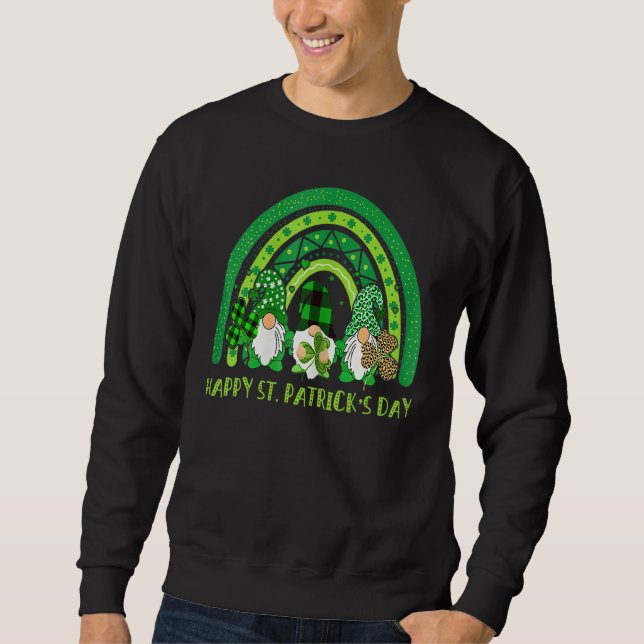 Sweatshirt Joyeux St Patrick S Day Funny Saint Patrick Irish  (Devant)