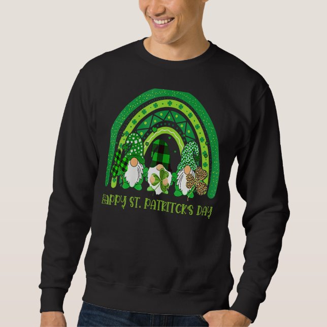 Sweatshirt Joyeux St Patrick S Day Funny Saint Patrick Irish  (Devant)