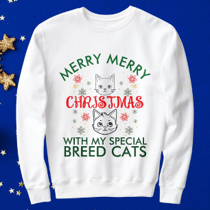 Sweatshirt Joyeux tenue de Noël Décontracté tendance personna