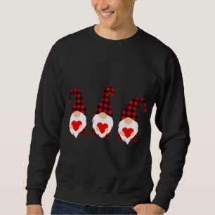 Sweatshirt Joyeux Valentines Jour Aimer mignon Gnomes Coeur V