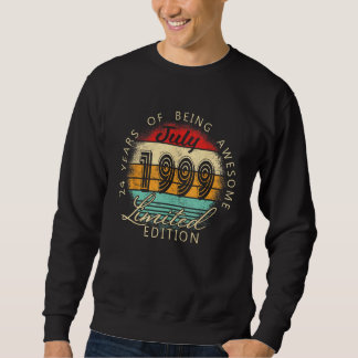 Sweatshirt Juillet 1999 24 Ans d'être Génial