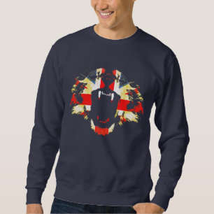 Sweatshirt Jumeau à tête de lionceau britannique