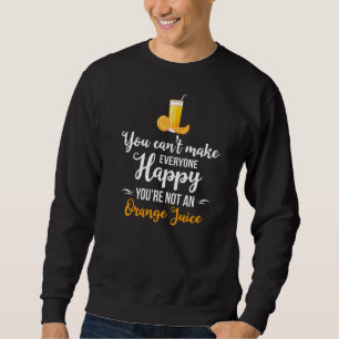 Sweatshirt Jus De Machine À Jus D'Orange Boire Mix Fraîche