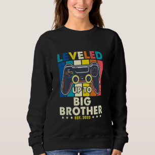 Sweatshirt Jusqu'À Big Brother 2022 Funny Gamer Vintag