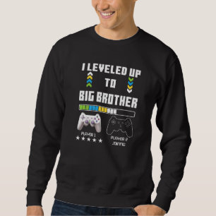 Sweatshirt Jusqu'À Big Brother Vidéo Gamer Grossesse Un