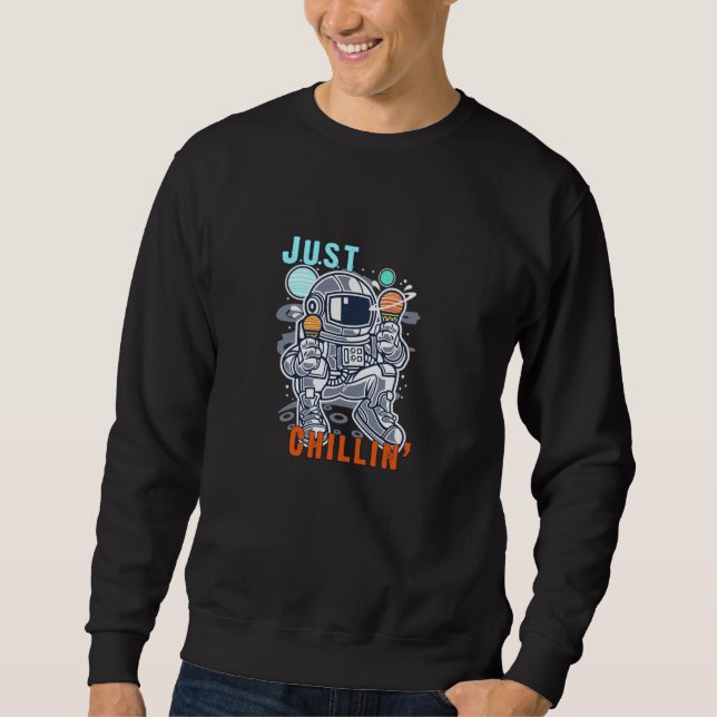 Sweatshirt Juste Chillin' (Devant)