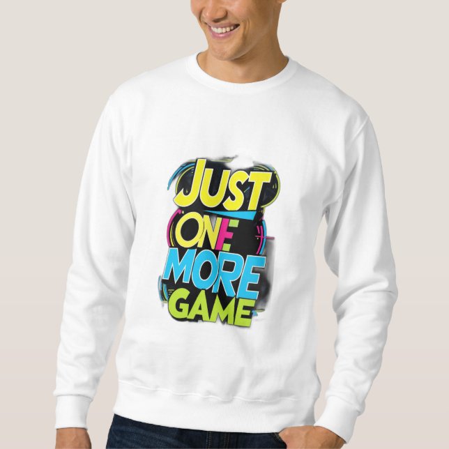 Sweatshirt Juste Un Jeu De Plus (Devant)