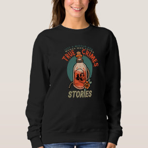 Sweatshirt Juste une femme d'âge moyen qui aime les vrais cri
