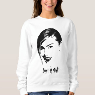 Sweatshirt Juste une fille 5